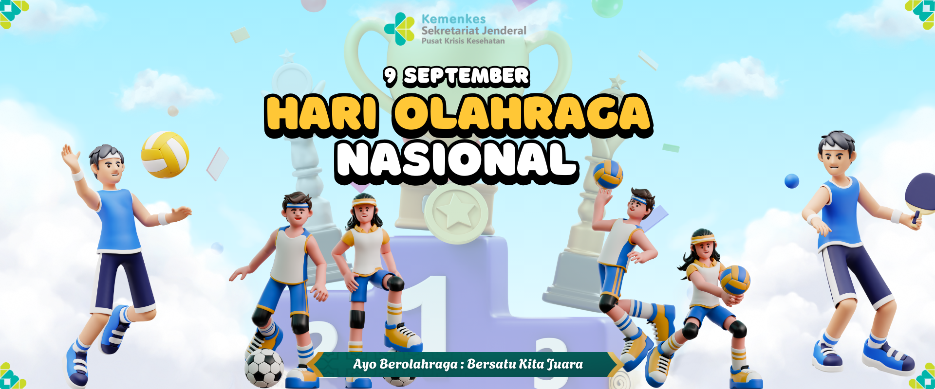 Memperingati Hari Olahraga Nasional